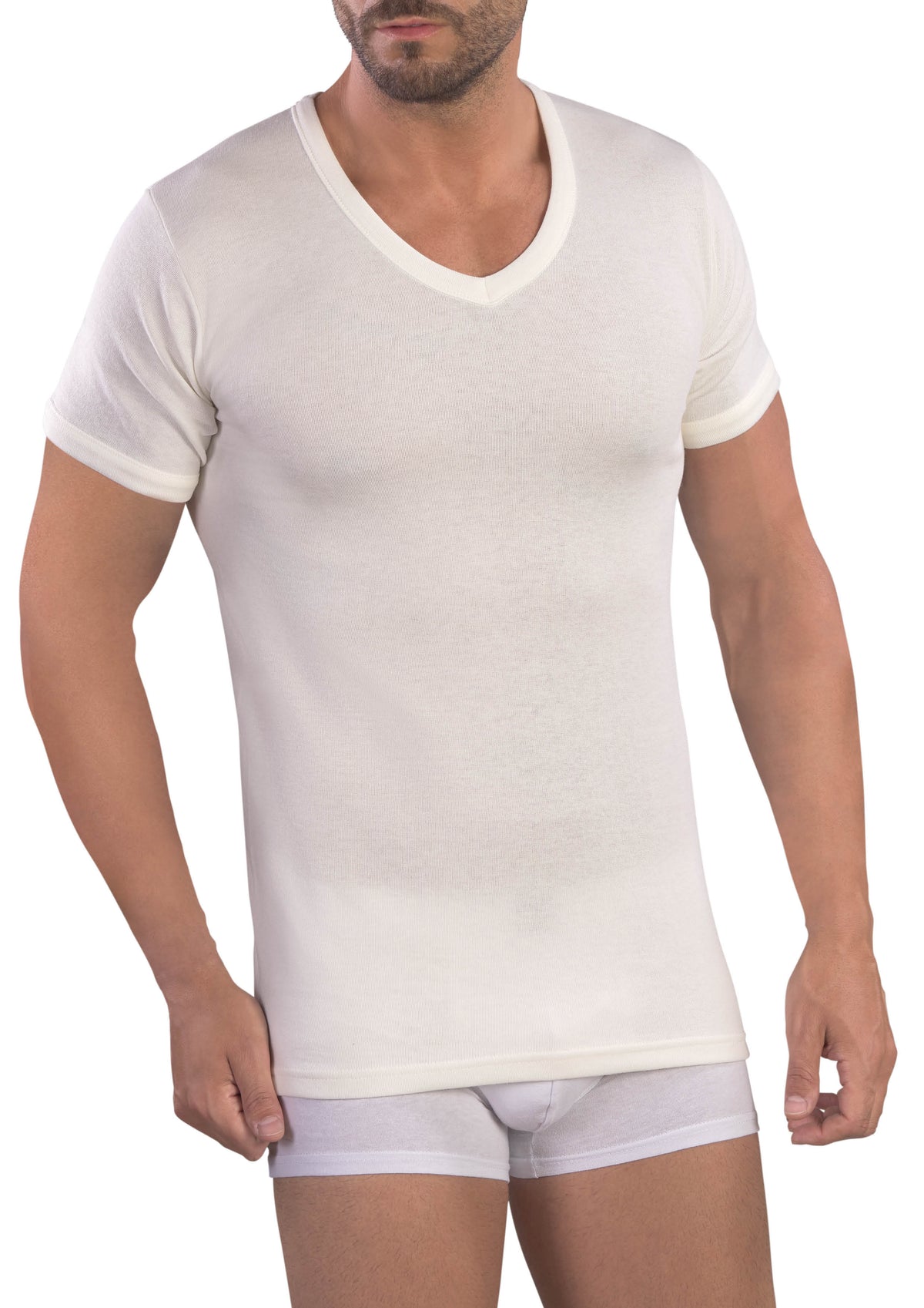 Maglia Uomo Lana Cotone FDB 40 GIROCOLLO CONF. 3 PZ Maglia Uomo Lana Cotone FDB 40 GIROCOLLO CONF. 3 PZ